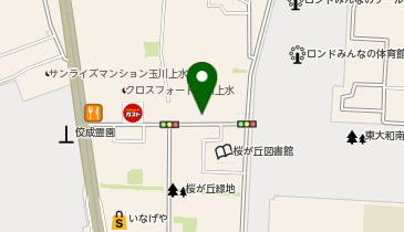 東大和市総合福祉センターはーとふるの地図画像