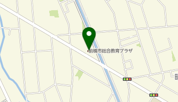 前橋市教育資料館の地図画像