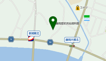 藤岡公民館の地図画像