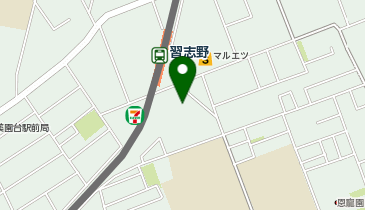 船橋市社会福祉会館の地図画像