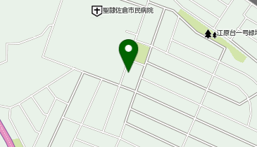 佐倉市健康管理センターの地図画像