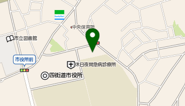 四街道市企業庁舎の地図画像