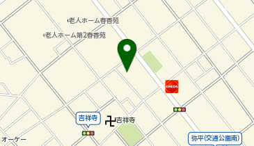 川口市南平たたら荘の地図画像