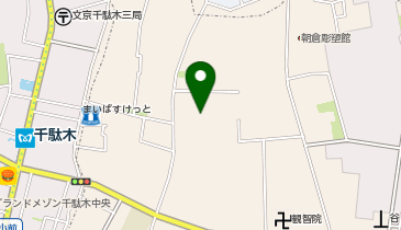 谷中防災コミュニティセンターの地図画像