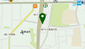 地域包括支援センターケア24和田の地図画像