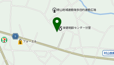 武蔵村山市福祉会館の地図画像