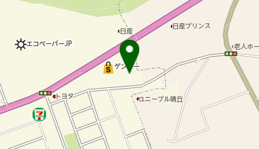 ブルースカイランドリー ロイヤルプロ尾張旭店の地図画像