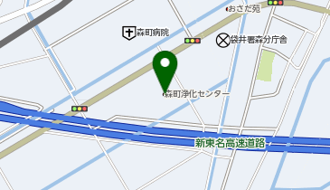 森町浄化センターの地図画像