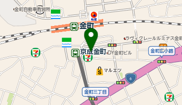 葛飾区金町駅前活動センター カナマチぷらっとの地図画像