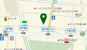 大濠ふれあい食堂の地図画像