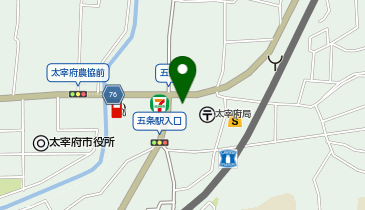 林檎堂 太宰府五条店の地図画像