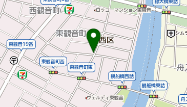 鉄板中華 西村の地図画像