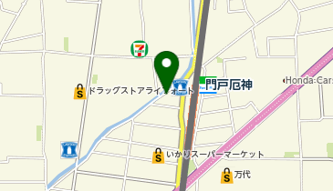 魚幸処 にしかわの地図画像