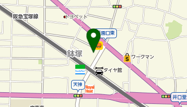 焼肉きんぐ 池田店の地図画像