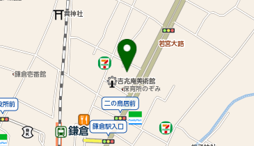 きつねの食卓の地図画像