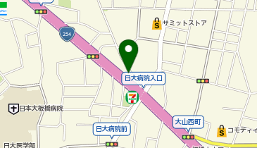 武蔵野うどん 麦といっぽの地図画像