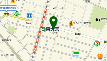 だるま堂 東大宮店の地図画像