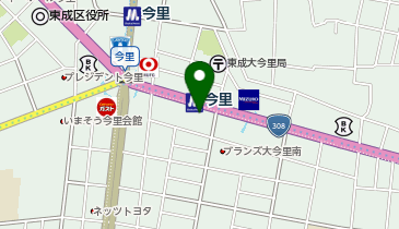 Agu hair toa(アグ ヘアー トア) 今里店の地図画像