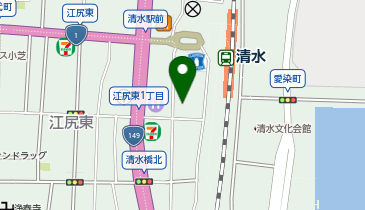 Agu hair soa(アグ ヘアー ソア) 清水商店街店の地図画像