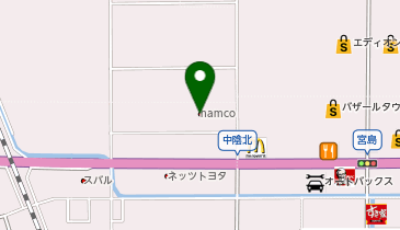 ガシャポンバンダイオフィシャルショップ 豊岡店の地図画像