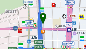 本町 ワインバル井口の地図画像
