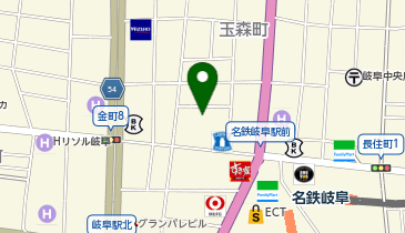 炭火焼き鳥と海鮮浜焼き あっぱれ 岐阜駅店の地図画像