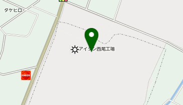 株式会社アイシン 西尾機関工場・西尾ダイカスト工場の地図画像