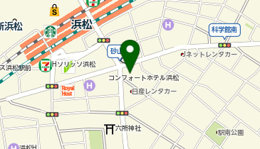 株式会社アイシン 浜松営業所の地図画像