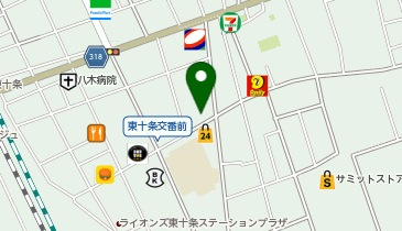 ココットマーケットの地図画像