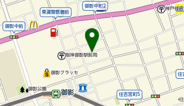 占い梓の地図画像