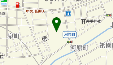 美人地蔵の地図画像