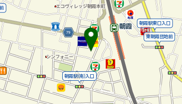 日乃屋カレー 朝霞店の地図画像