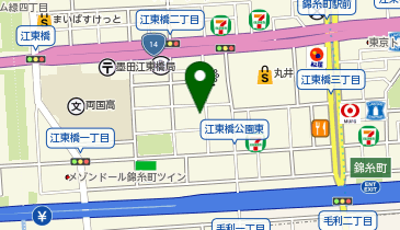 焼鶏メジャーの地図画像