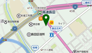 野菜ときどき肉 和の地図画像
