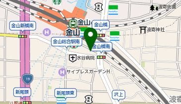 熟成豚骨ラーメン 豚骨麺屋一番軒 金山駅南口店の地図画像