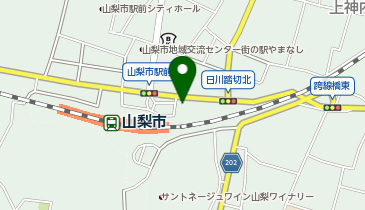 おたからや 山梨市駅前店の地図画像