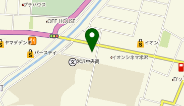 FADE&LINE the BARBER(フェードアンドライン ザ バーバー) 米沢中央店の地図画像
