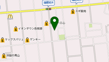 つけ麺屋 醸の地図画像