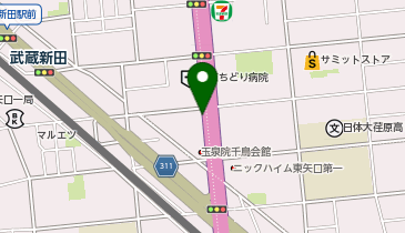 D PRESENTS(ディー プレゼンツ) 武蔵新田5号店の地図画像