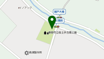 はだの歴史博物館の地図画像