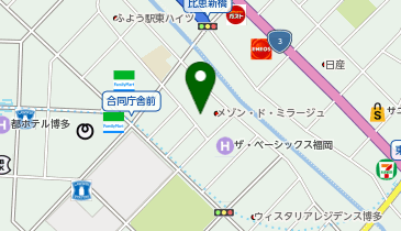 博多・緑行政書士事務所の地図画像