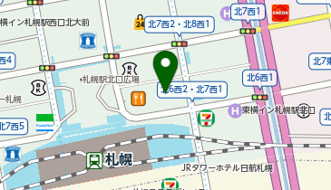 Sheer Music(シアーミュージック) 札幌北口校の地図画像