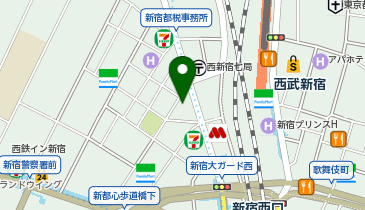 Sheer Music(シアーミュージック) 新宿校の地図画像