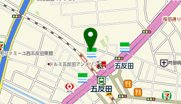 Sheer Music(シアーミュージック) 五反田校の地図画像