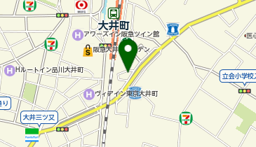 Sheer Music(シアーミュージック) 大井町校の地図画像