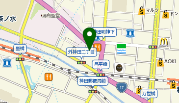 Sheer Music(シアーミュージック) 秋葉原校の地図画像