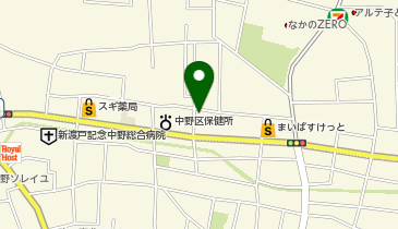 Sheer Music(シアーミュージック) 中野校の地図画像