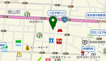 Sheer Music(シアーミュージック) 八王子校の地図画像