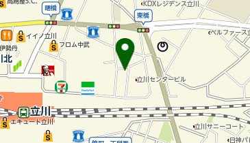 Sheer Music(シアーミュージック) 立川校の地図画像