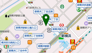 Sheer Music(シアーミュージック) 新横浜校の地図画像